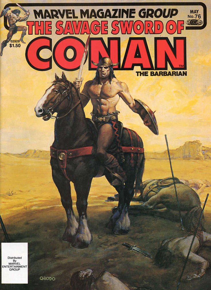Savage Sword of Conan #76