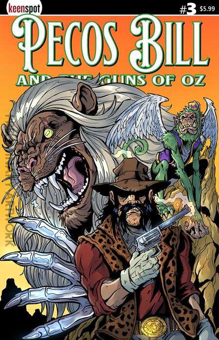 Pecos Bill & the Guns of Oz #3 Variation A