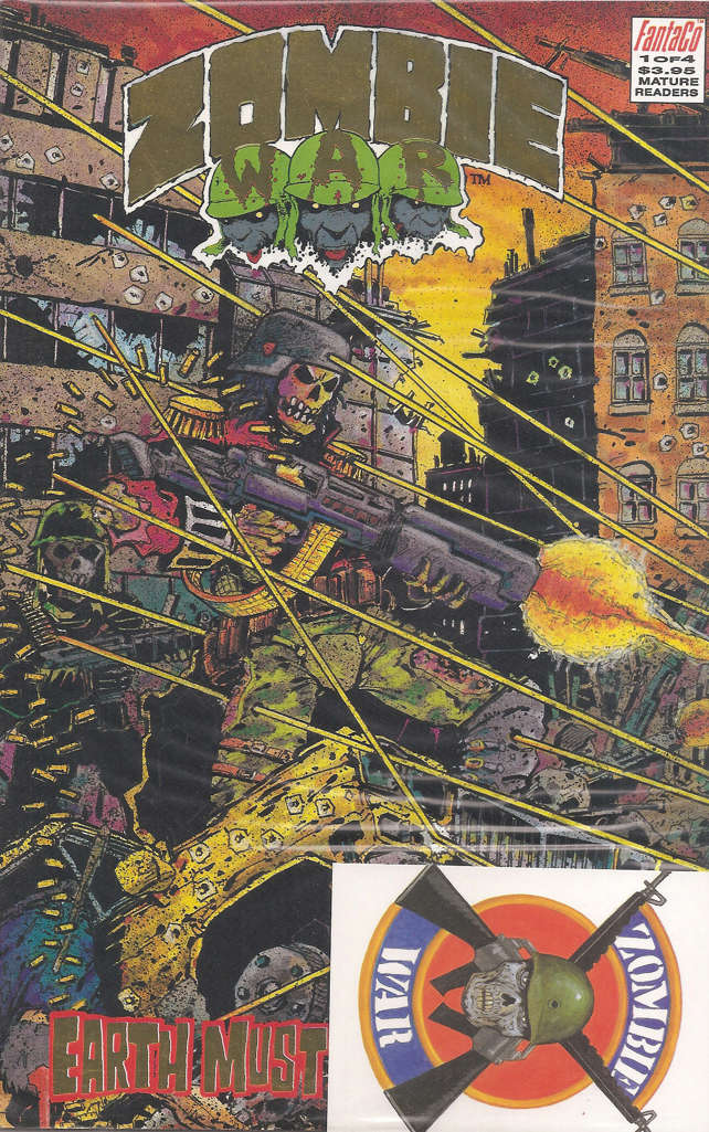 Zombie War: Earth Must Be Destroyed #1 Collector’s Set