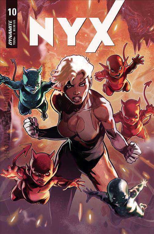 Nyx (Dynamite) #10 Variation B