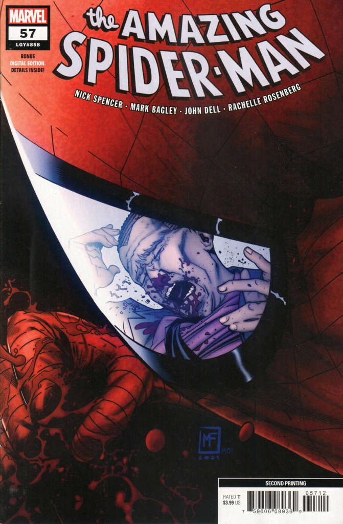 The Amazing Spider-Man (5th Series) #57  - 2nd printing