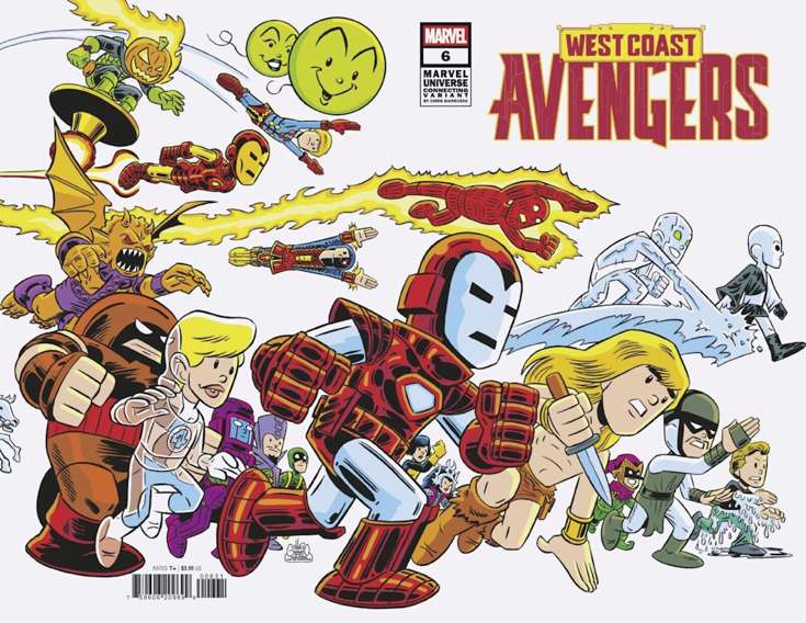 West Coast Avengers (3rd Series) #6 Variation B