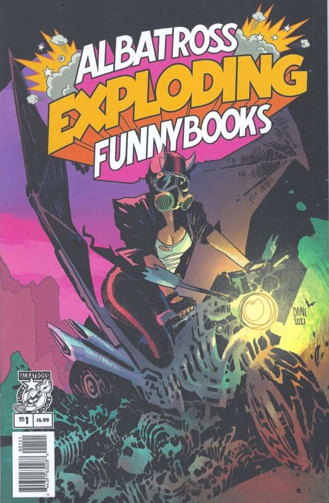 Albatross Exploding Funnybooks #1 Variation B