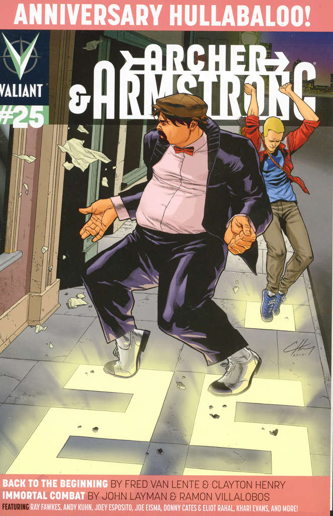 Archer and Armstrong (2nd Series) #25 Variation A