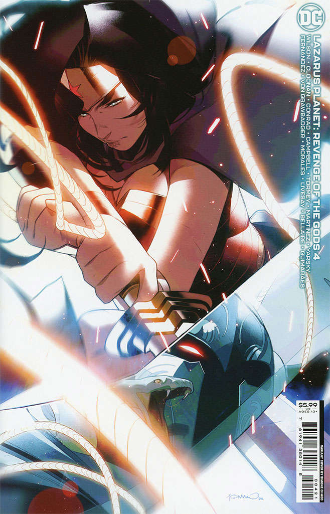 Lazarus Planet: Revenge of the Gods #4 Variation A