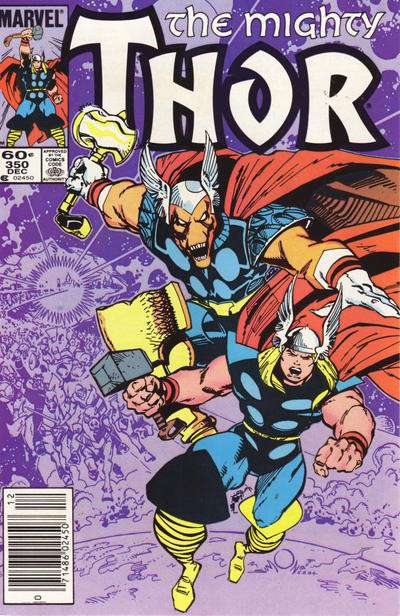 Thor #350 Newsstand Edition
