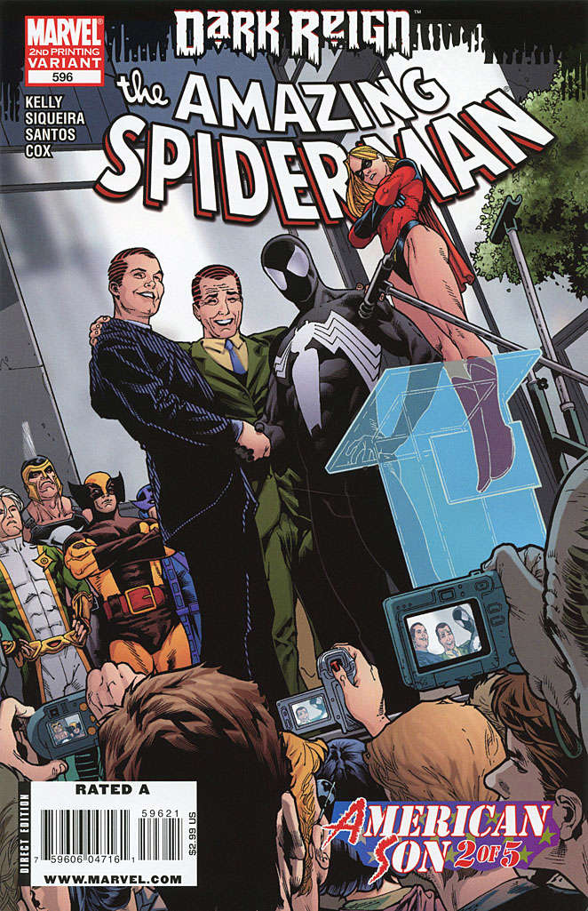 The Amazing Spider-Man #596  - 2nd printing