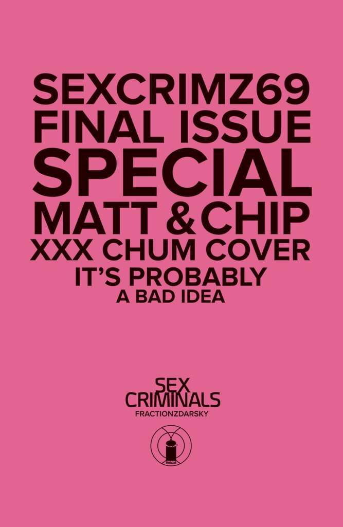 Sex Criminals #69 Variation B