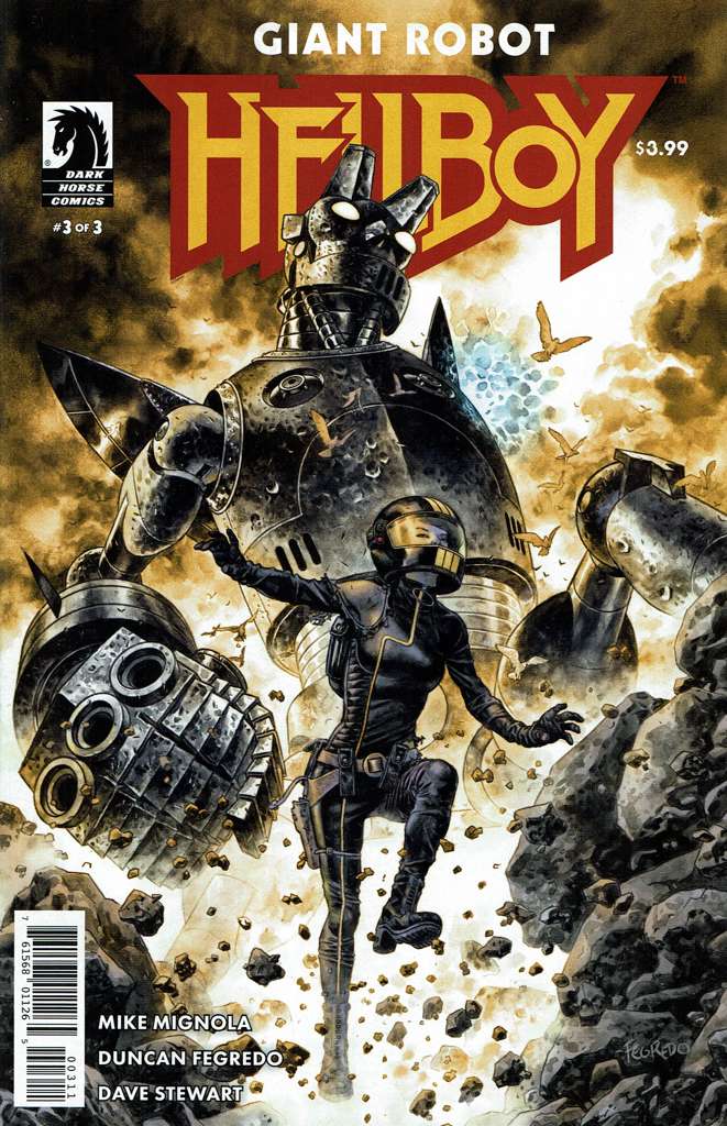 Giant Robot Hellboy #3 Variation A