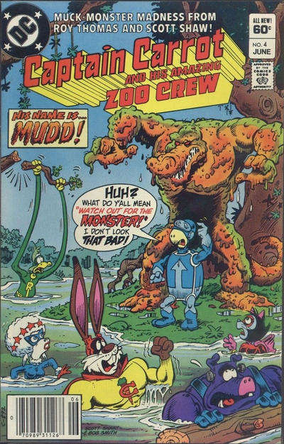Captain Carrot and His Amazing Zoo Crew #4 Newsstand Edition