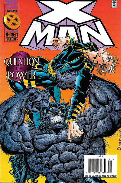X-Man #9 Newsstand Edition