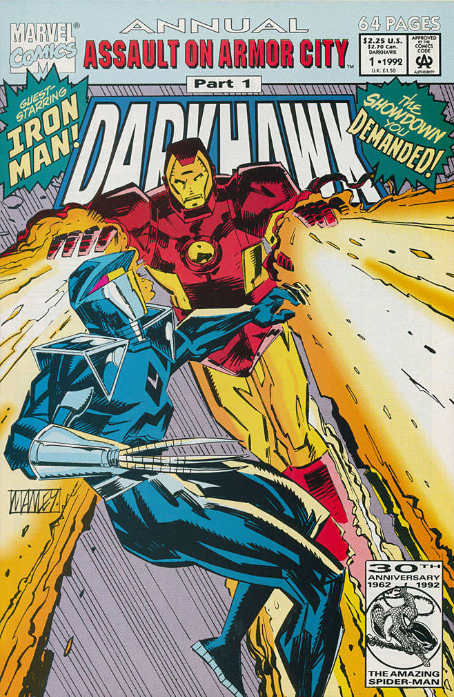Darkhawk Annual #1