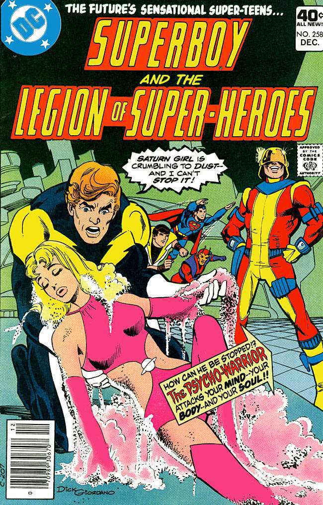 Superboy and the Legion of Super-Heroes #258 Newsstand Edition