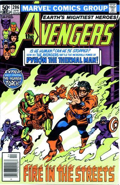 The Avengers #206 Newsstand Edition