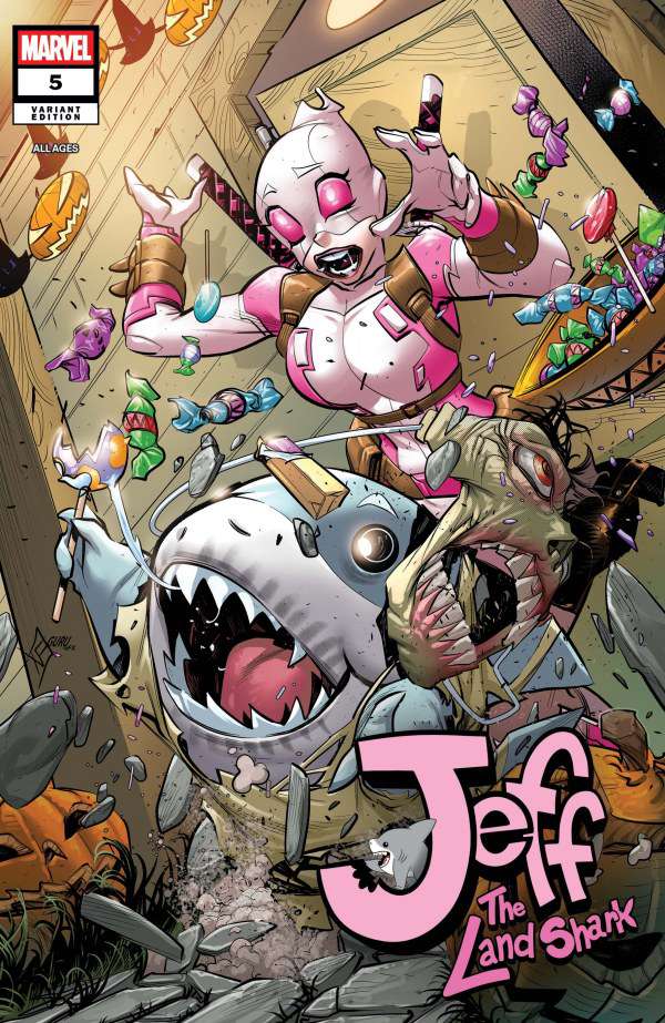 Jeff The Land Shark #5 Variation B
