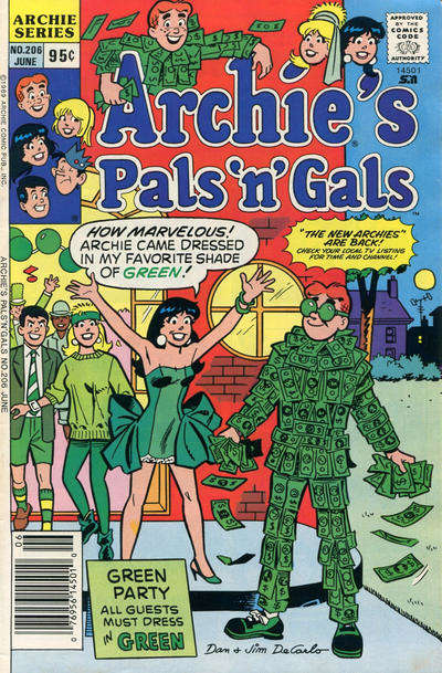 Archie’s Pals ’n Gals #206 Newsstand Edition