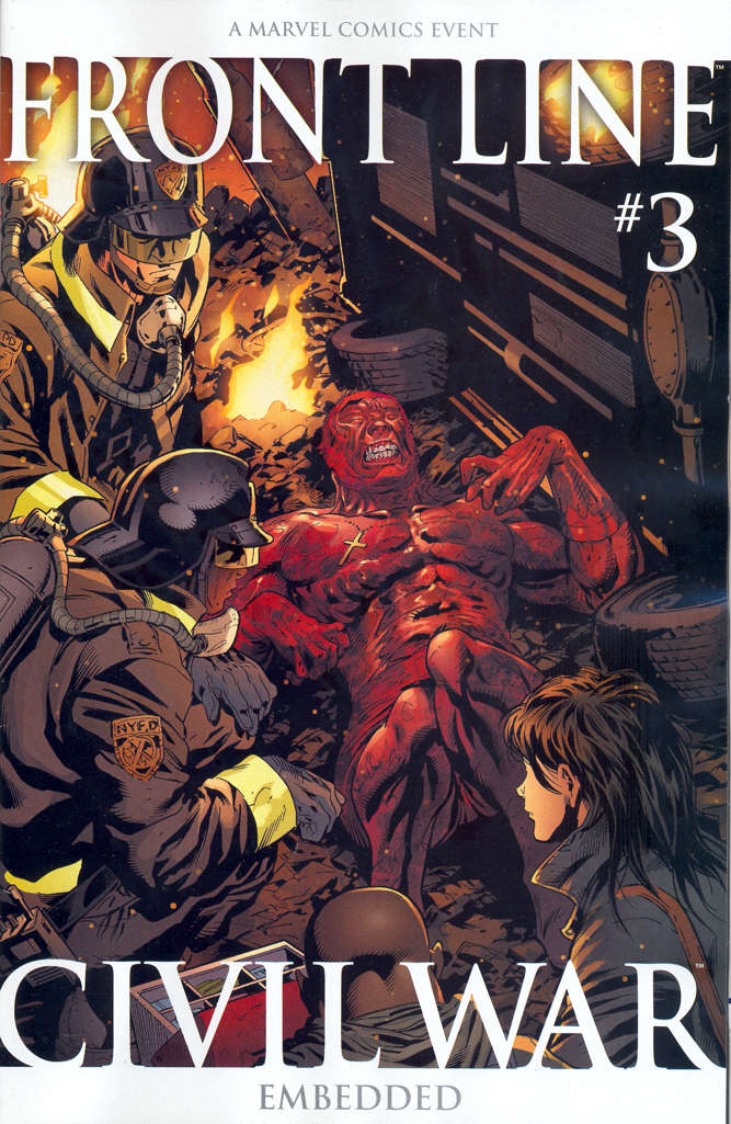 Civil War: Front Line #3  - 2nd printing