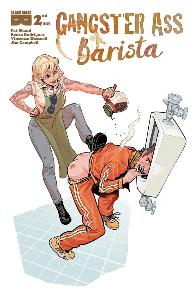 Gangster Ass Barista #2 Variation B