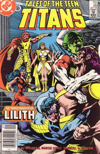 Tales of the Teen Titans #69 Newsstand Edition