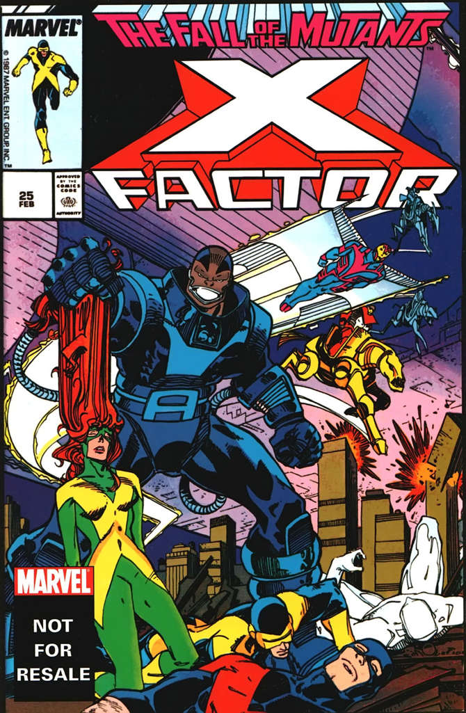 X-Factor #25  - 2nd printing