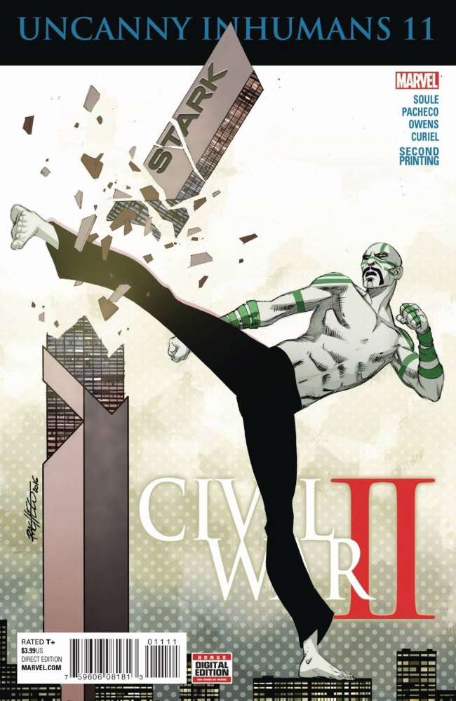 The Uncanny Inhumans (2nd Series) #11  - 2nd printing
