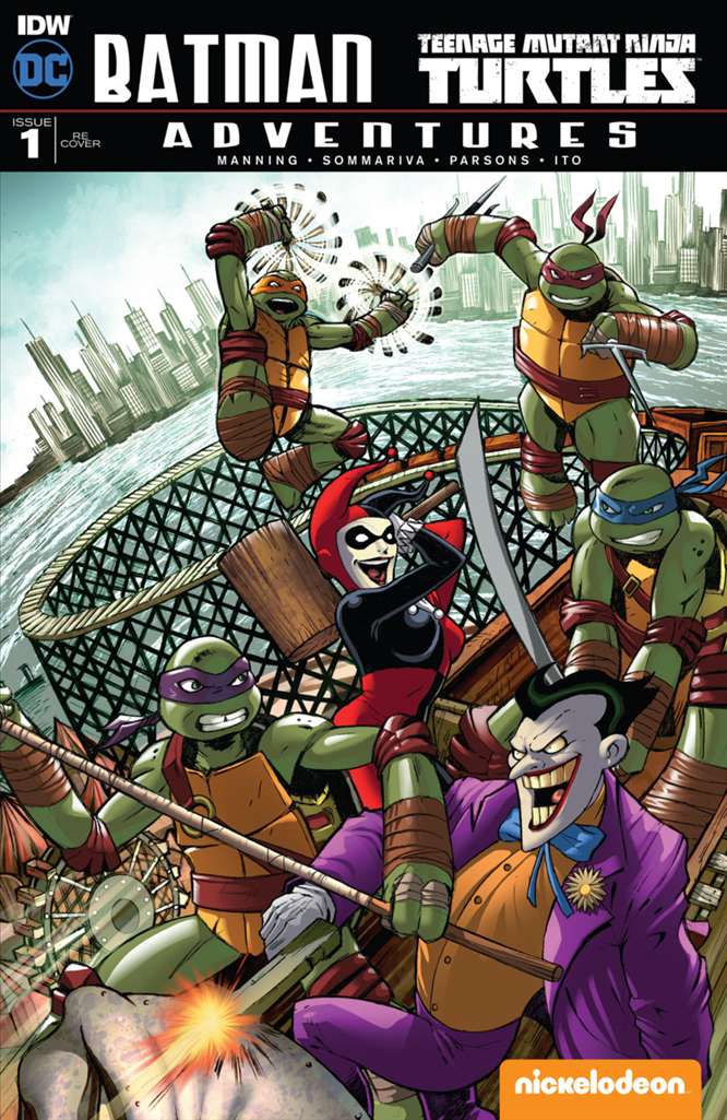 Batman/Teenage Mutant Ninja Turtles Adventures #1 Variation J