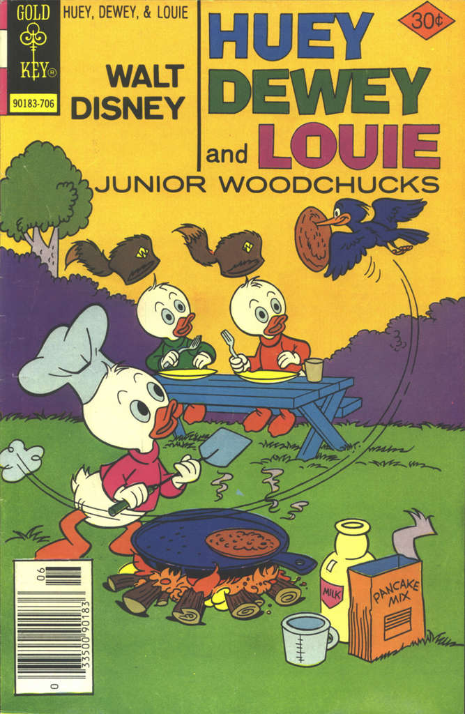 Huey, Dewey, and Louie Junior Woodchucks #44