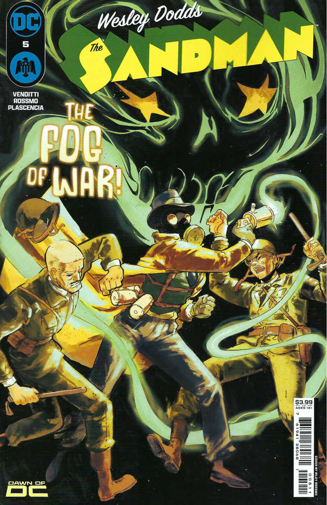 Wesley Dodds: The Sandman #5 Variation A