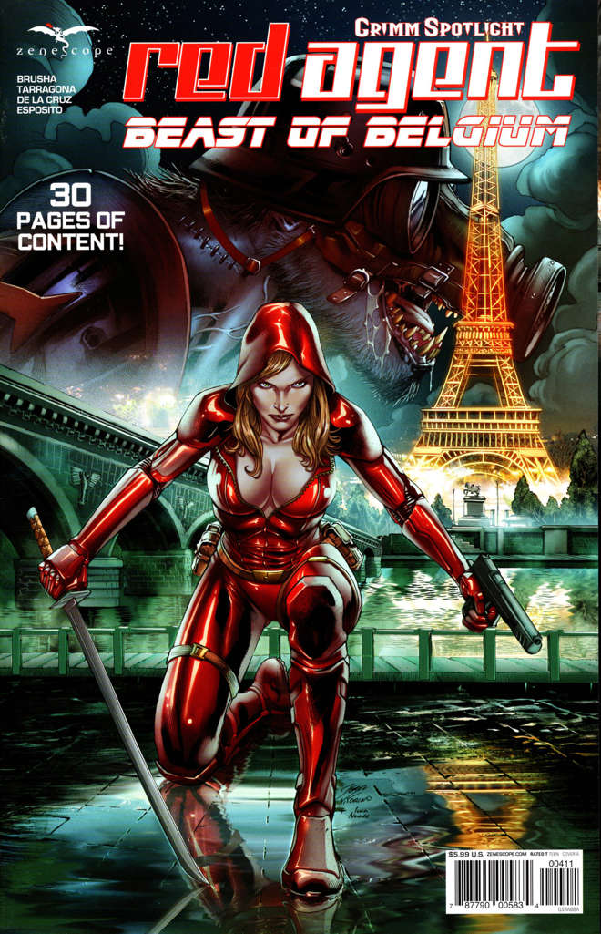 Grimm Spotlight: Red Agent: Beast of Belgium #4 Variation A