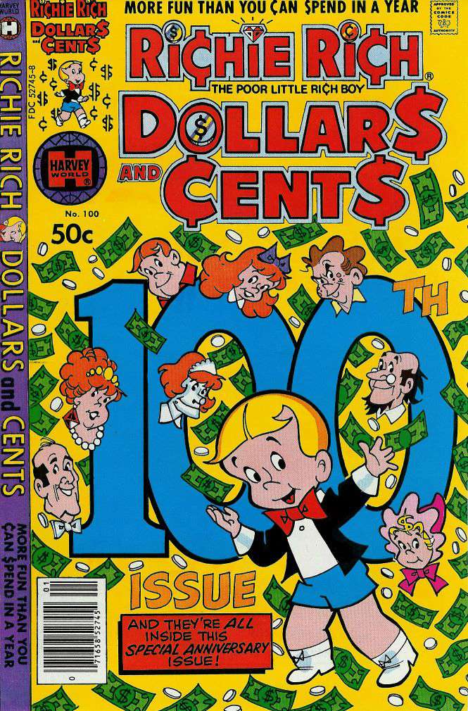 Richie Rich Dollars & Cents #100