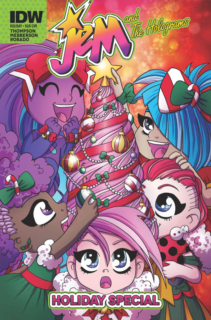 Jem & the Holograms Christmas Special #1 Variation A