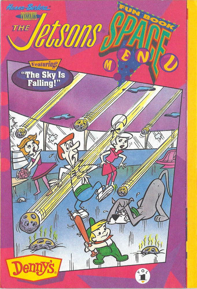 Hanna-Barbera Presents the Jetsons Fun Book Space Menu