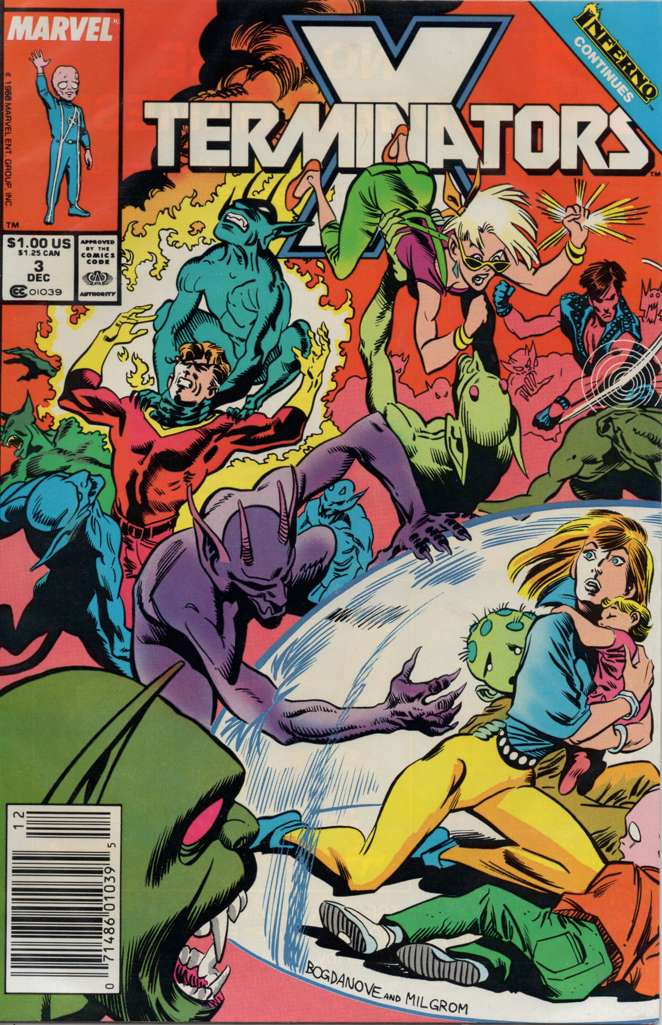 X-Terminators #3 Newsstand Edition
