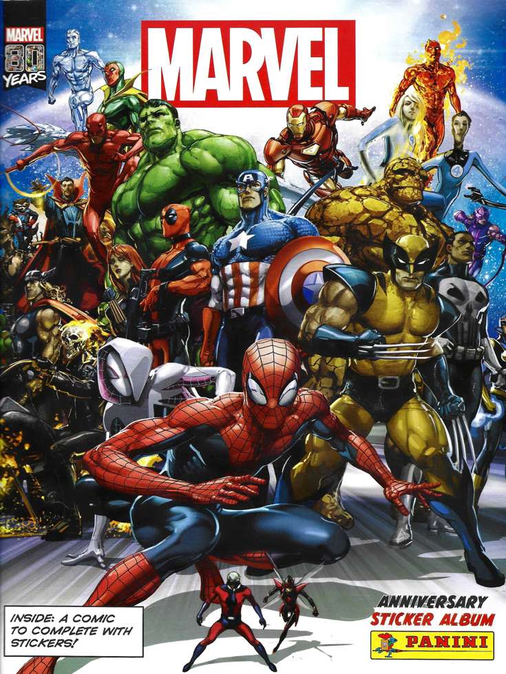 Marvel Anniversary Sticker Album