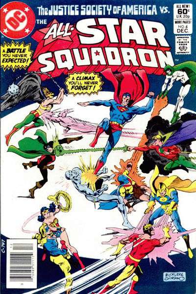 All-Star Squadron #4 Newsstand Edition