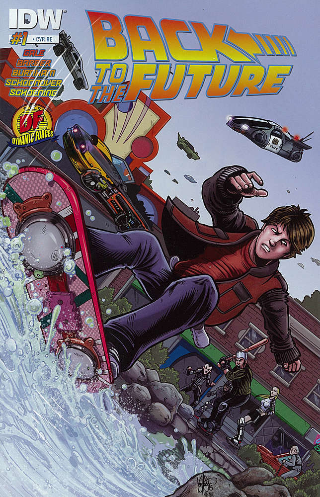 Back To The Future (IDW) #1 Variation V