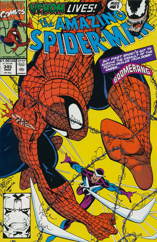 The Amazing Spider-Man #345