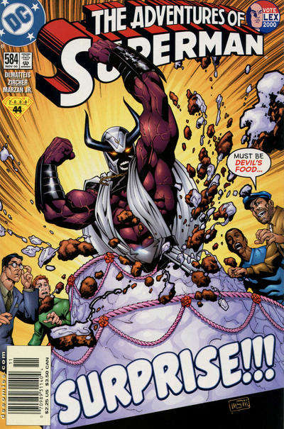 Adventures of Superman #584 Newsstand Edition