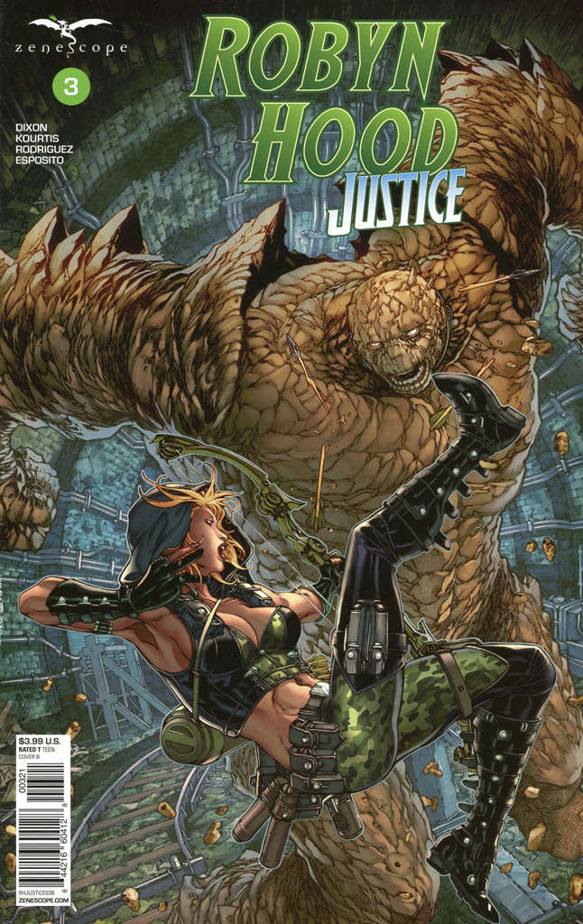 Robyn Hood: Justice #3 Variation B