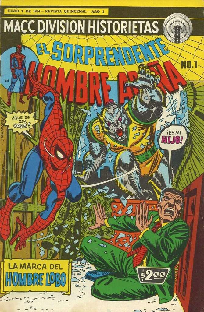 Sorprendente Hombre Araña, El (Editorial Oepisa)