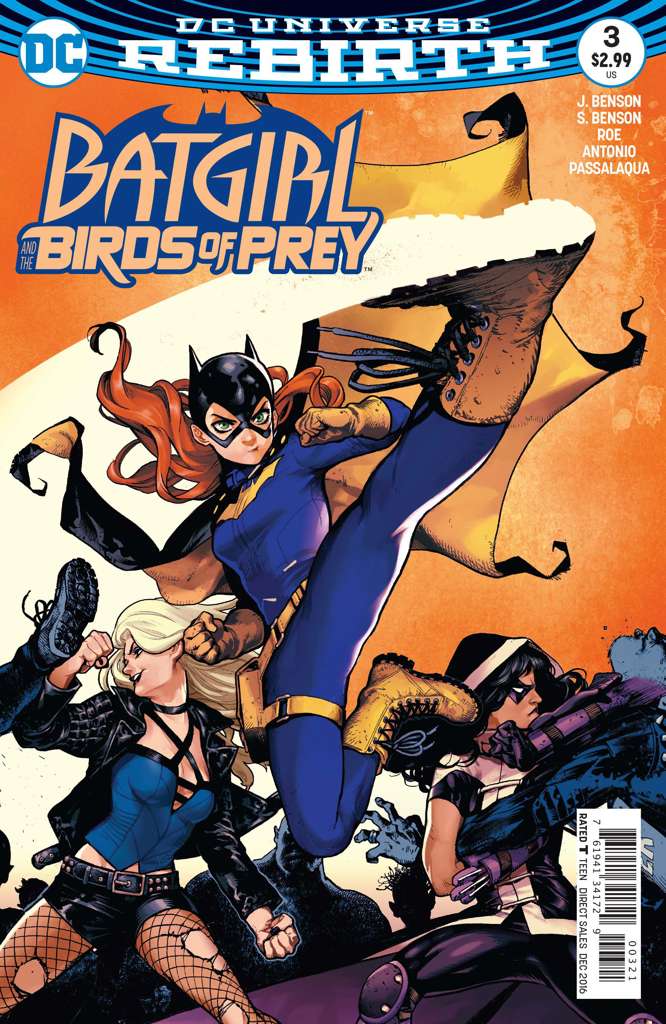 Batgirl & the Birds of Prey #3 Variation A