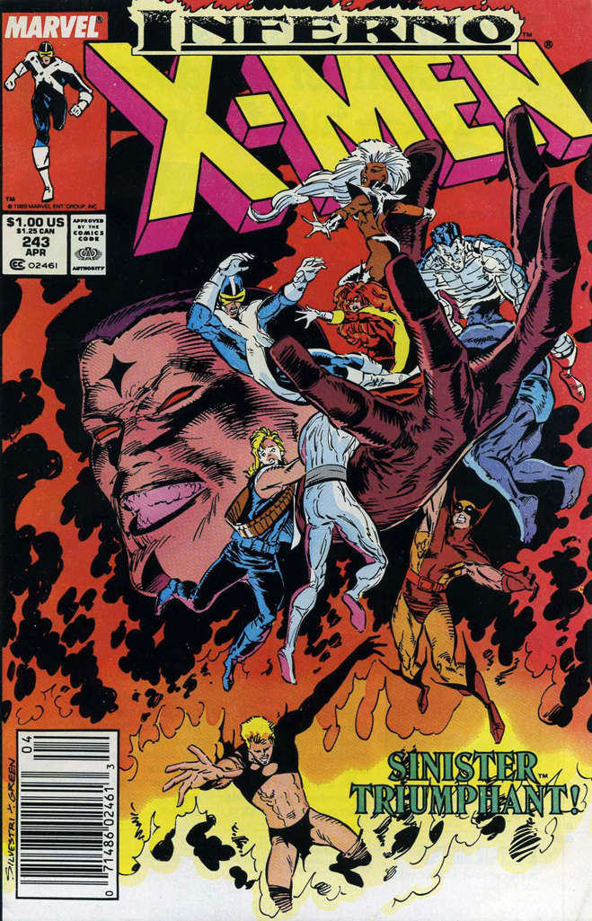 The Uncanny X-Men #243 Newsstand Edition