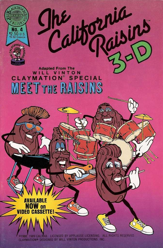 The California Raisins in 3-D #4