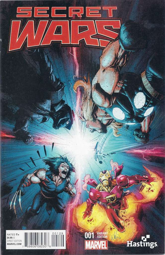 Secret Wars #1 Variation 27