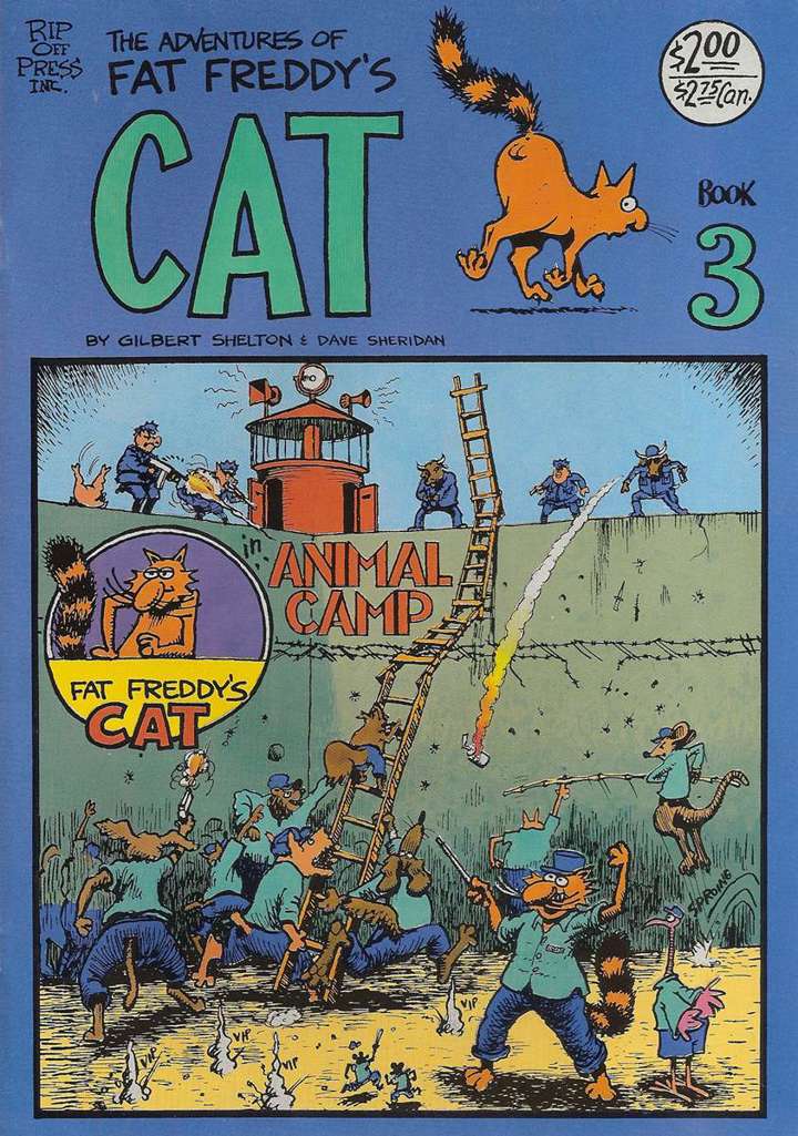 Fat Freddy’s Cat #3  - 6th printing