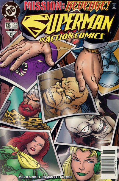Action Comics #736 Newsstand Edition