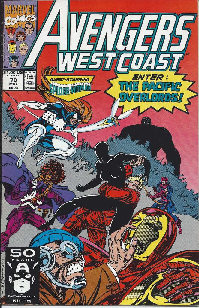 Avengers West Coast #70