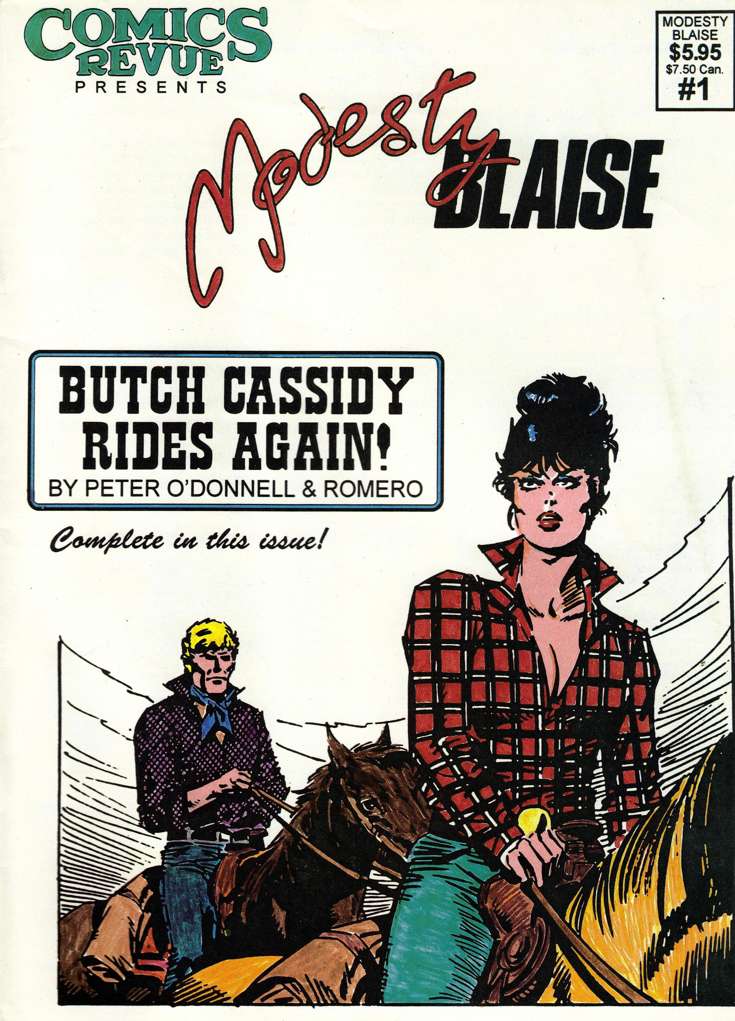 Comics Revue Presents Modesty Blaise