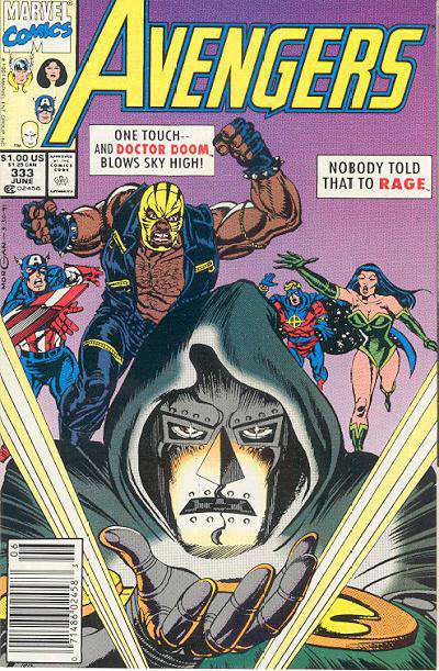 The Avengers #333 Newsstand Edition