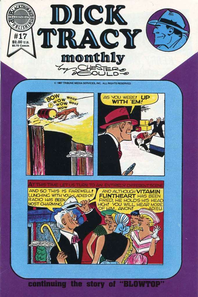 Dick Tracy Monthly (Blackthorne) #17